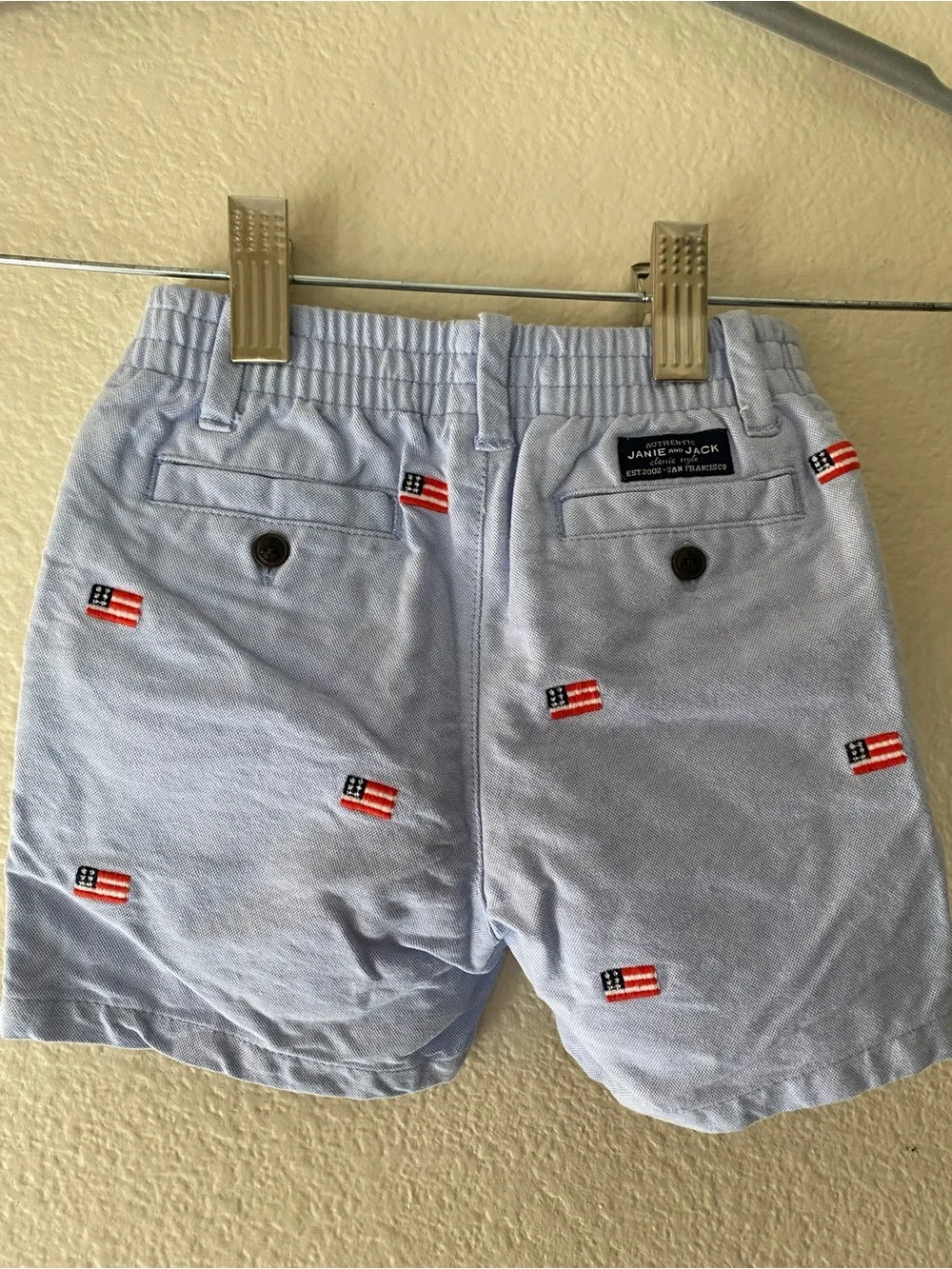 Janie and Jack Flag Set